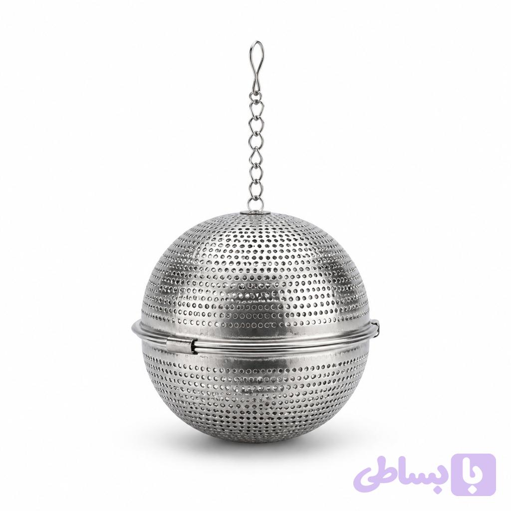 صافی دمنوش گرد کوچگ small round tea strainer — تصویر 1