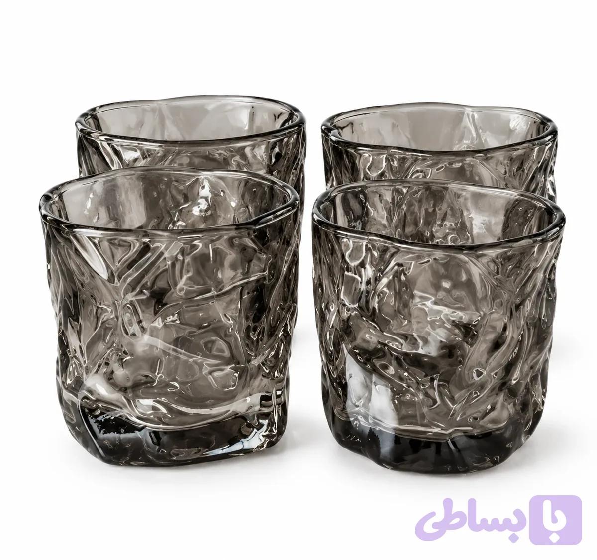 لیوان ۴ عددی Set of 4 glasses (کد V2HOW) — تصویر 1