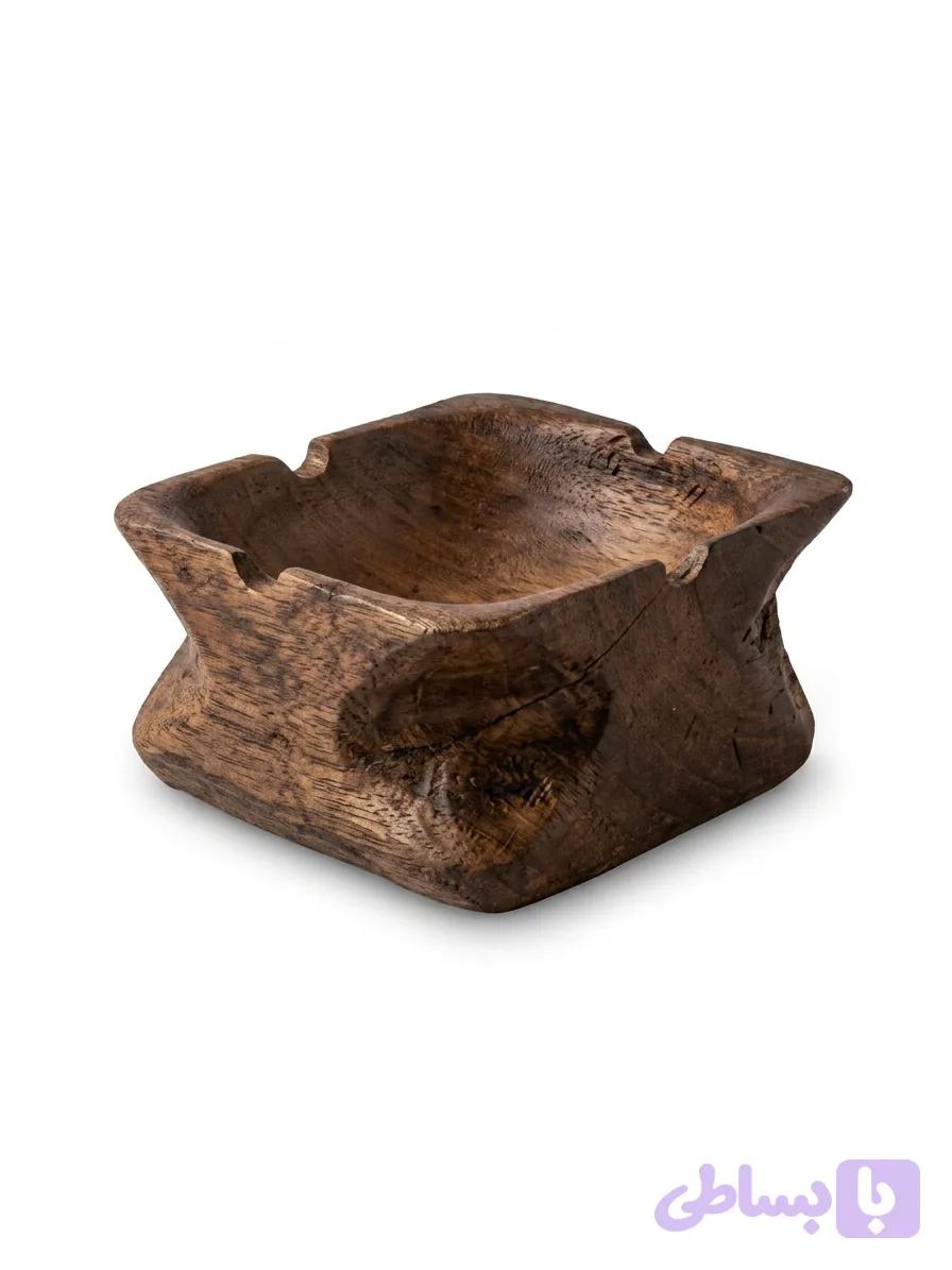 زیر سیگاری چوبی Wooden ashtray (کد 8G9OD) — تصویر 1
