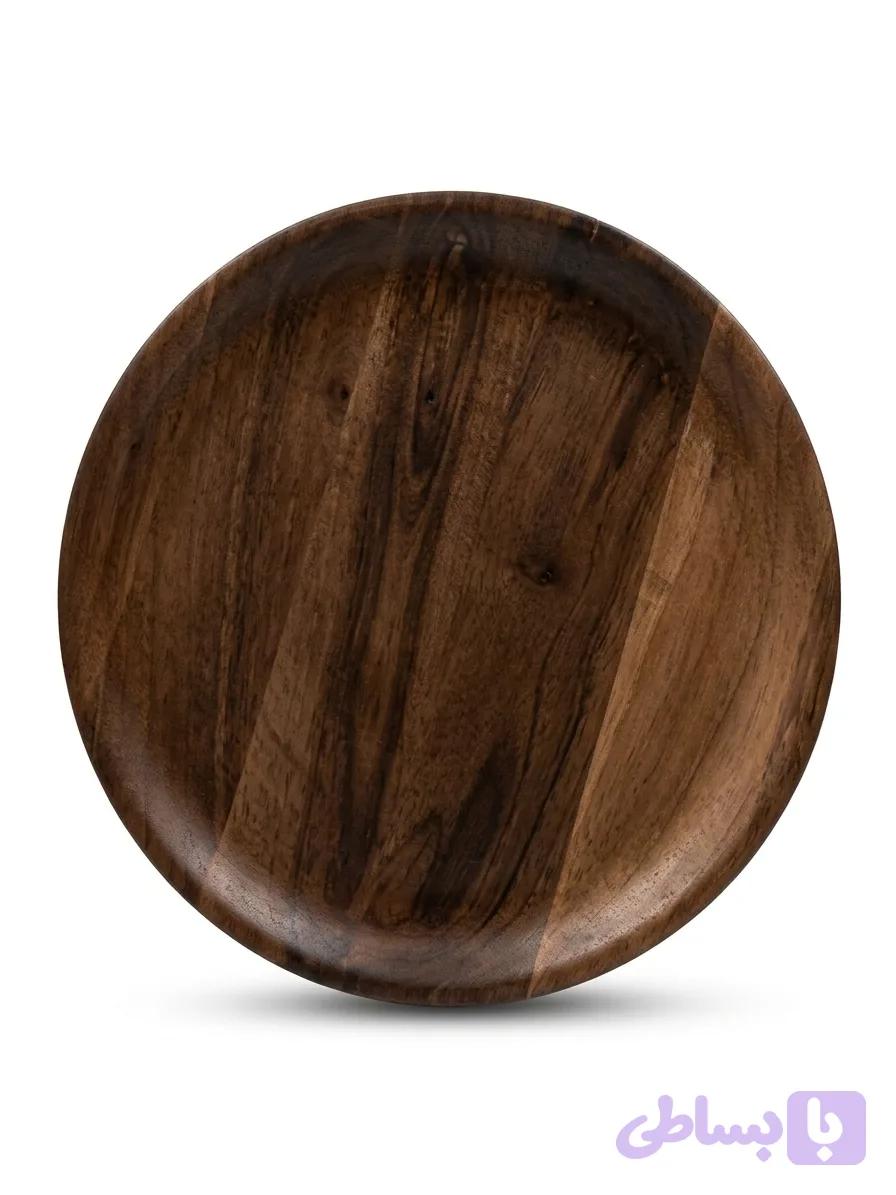 پیش دستی چوبی wooden plate — تصویر 1