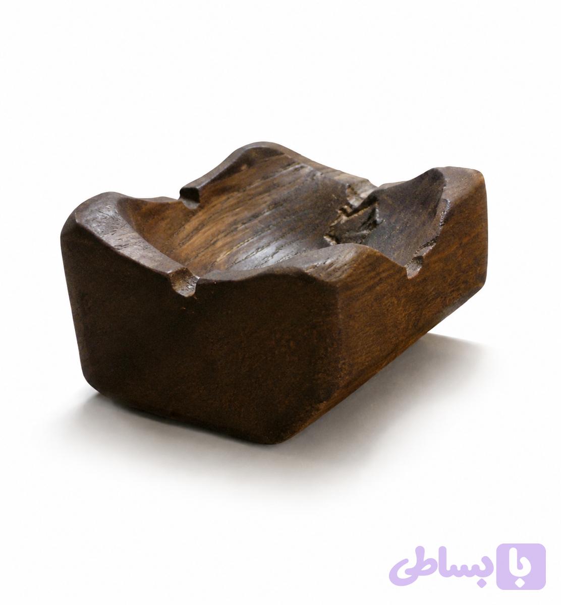 زیر سیگاری چوبی Wooden ashtray (کد DVDT3) — تصویر 1