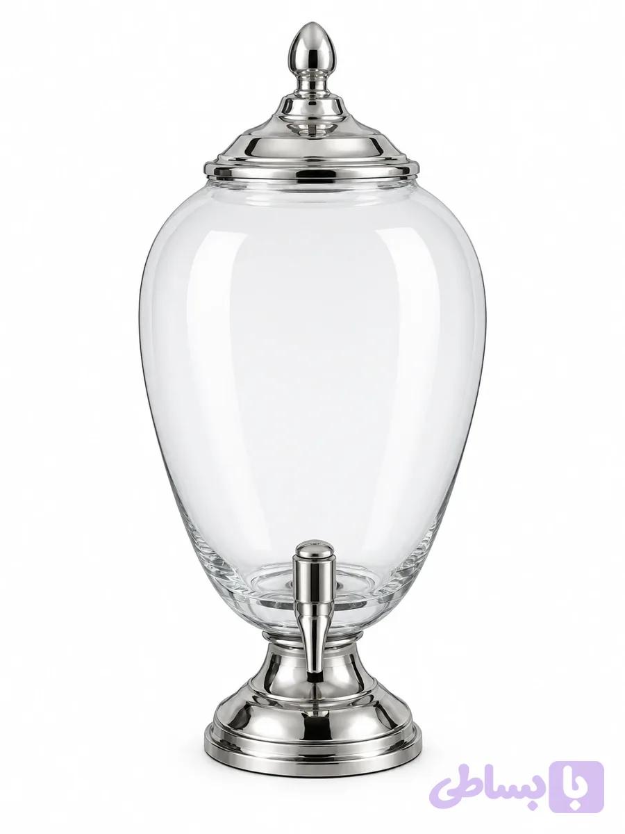 کلمن شیشه ای Glass beverage dispenser — تصویر 1