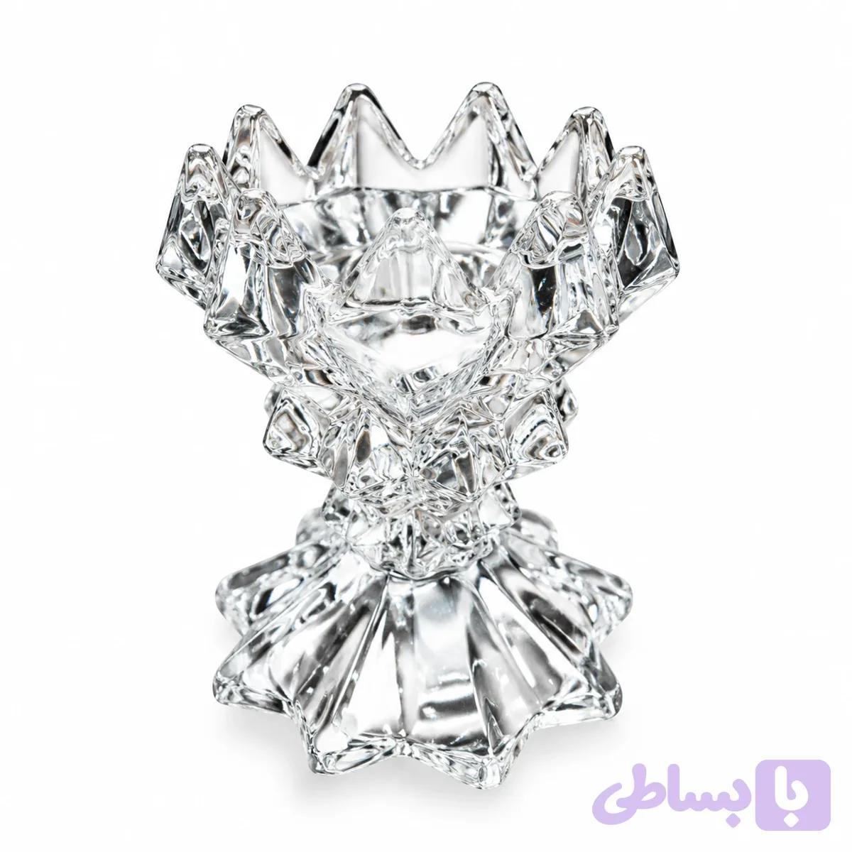 شمعدان طرح الماس Diamond-design candlestick — تصویر 1