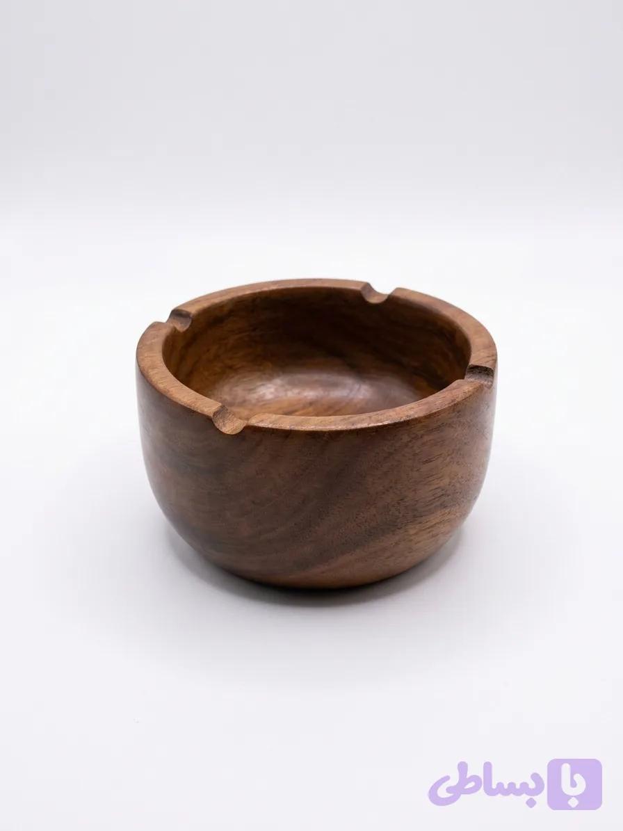 زیر سیگاری چوبی Wooden ashtray (کد 6GMPF) — تصویر 1