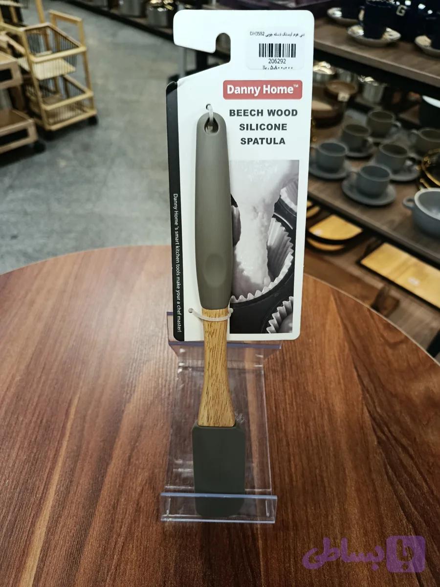 لیسک دسته چوبی Wooden-handled spatula (کد A3RZO)