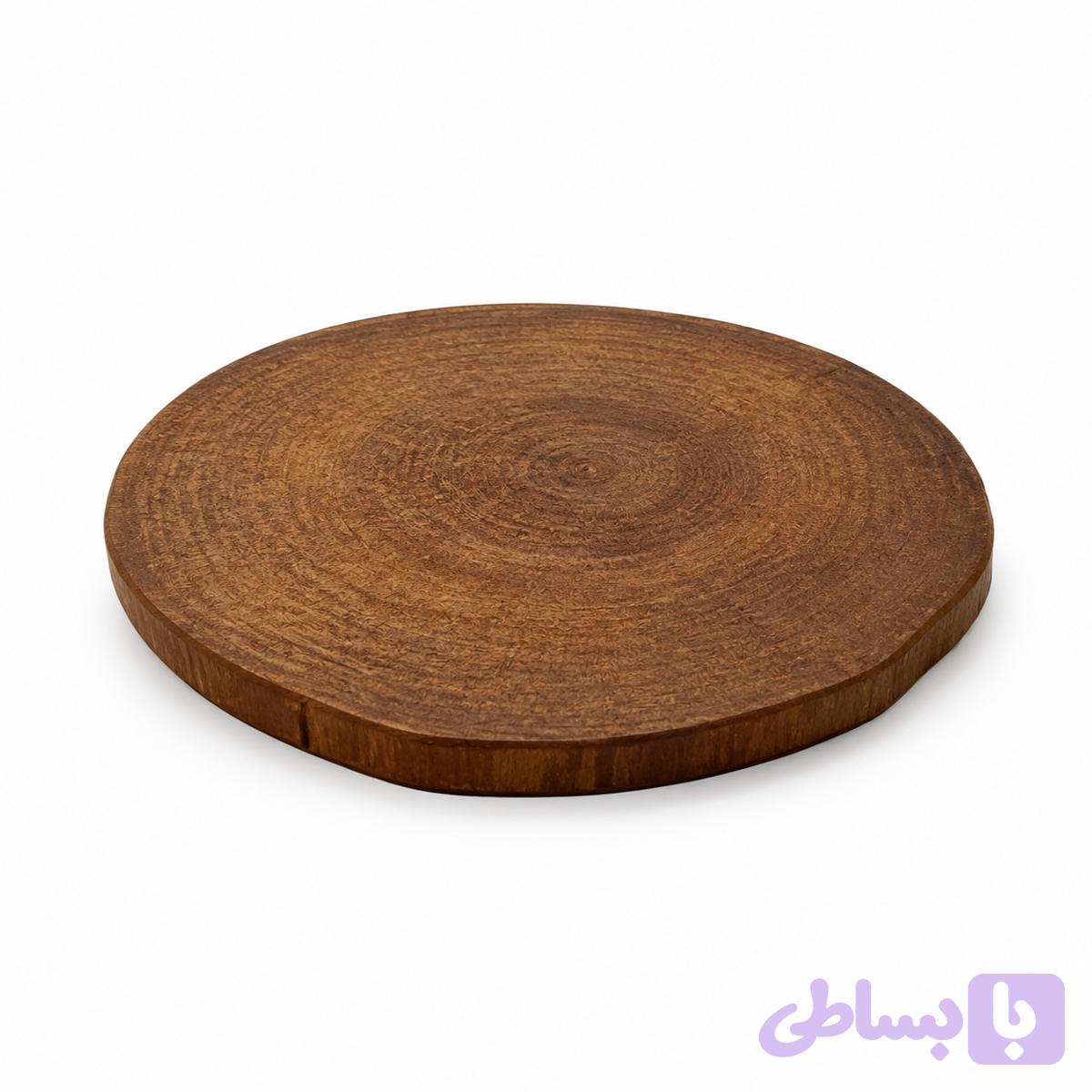 زیر لیوانی چوبی Wooden coaster — تصویر 1