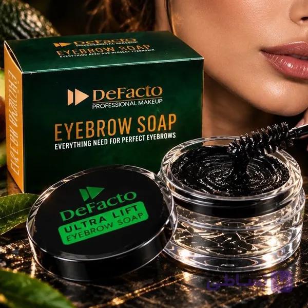دیفکتو صابون و ژل ابرو کاسه‌ای مینی اولترا لیفت قهوه ای ۳۰ گرم — تصویر 1