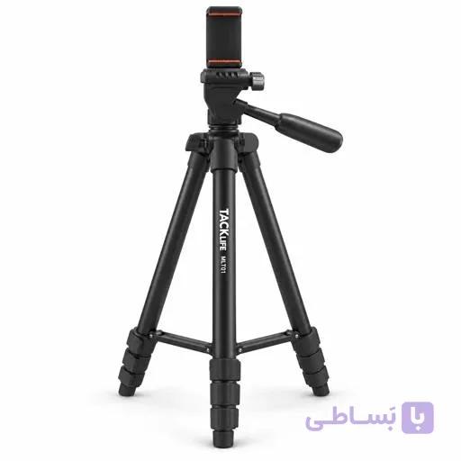 سه پایه دوربین و موبایل تکلایف مدل MLT01 ارتفاع 135 سانتی‌متر