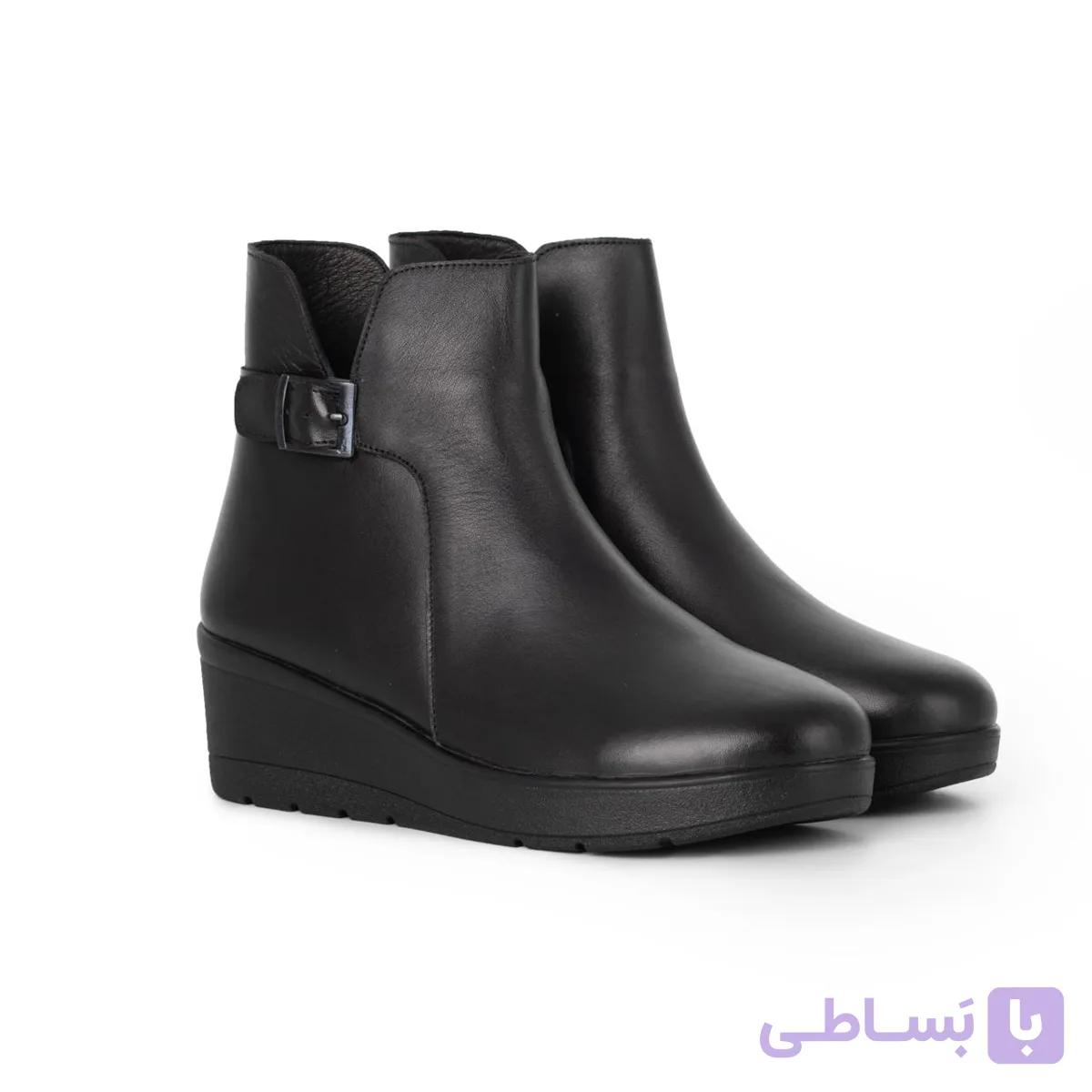 نیم بوت چرمی خانم ها مدل آندیا | ANDIA 384 — تصویر 1