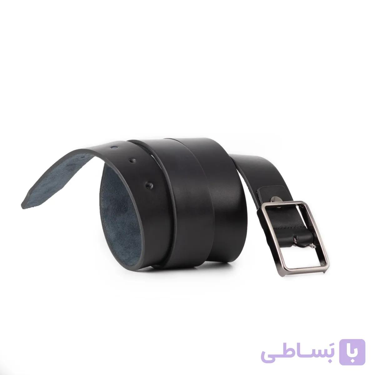 کمربند چرمی مردانه طرح قاب دار