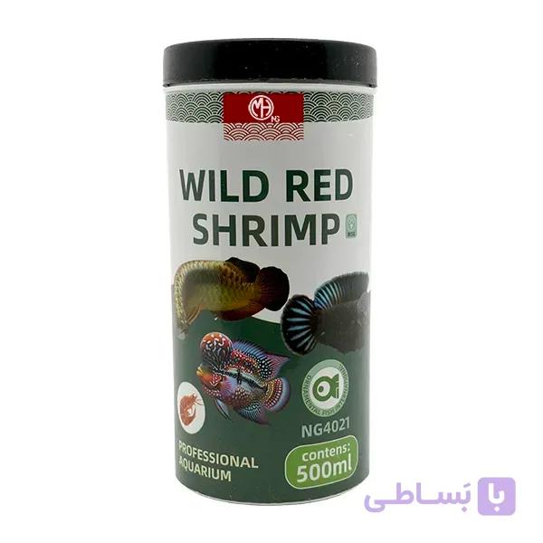 غذای ماهی MASH مدل میگو خشک Wild Red Shrimp حجم 500 میلی لیتر