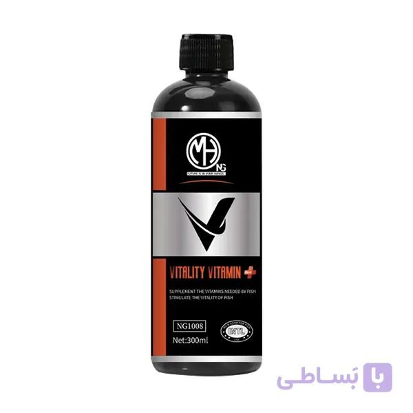 مولتی ویتامین انرژی‌زا و ضداسترس ماهی MASH مدل +VITALITY حجم 300 میلی لیتر — تصویر 1