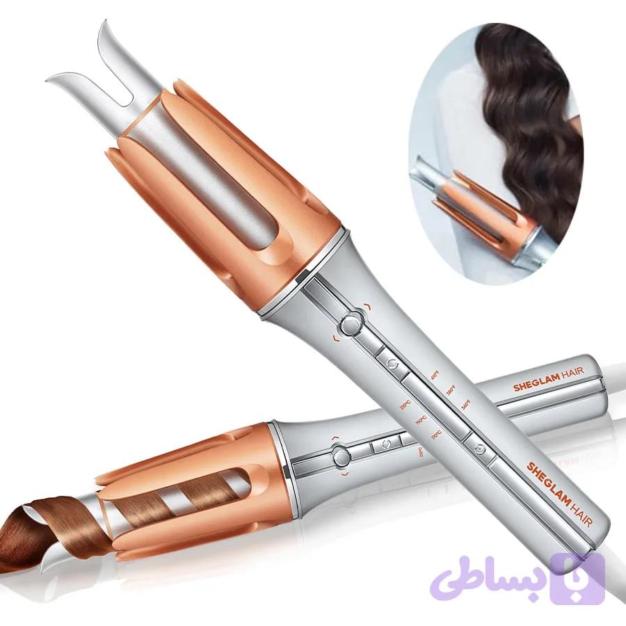 دستگاه فر کننده مو شیگلم sheglam سایز 25 میل — تصویر 1