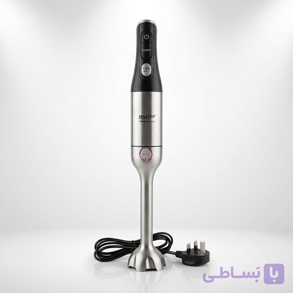 گوشت کوب برقی مایر مدل MR-190 تک کاره با تیغه تیتانیوم