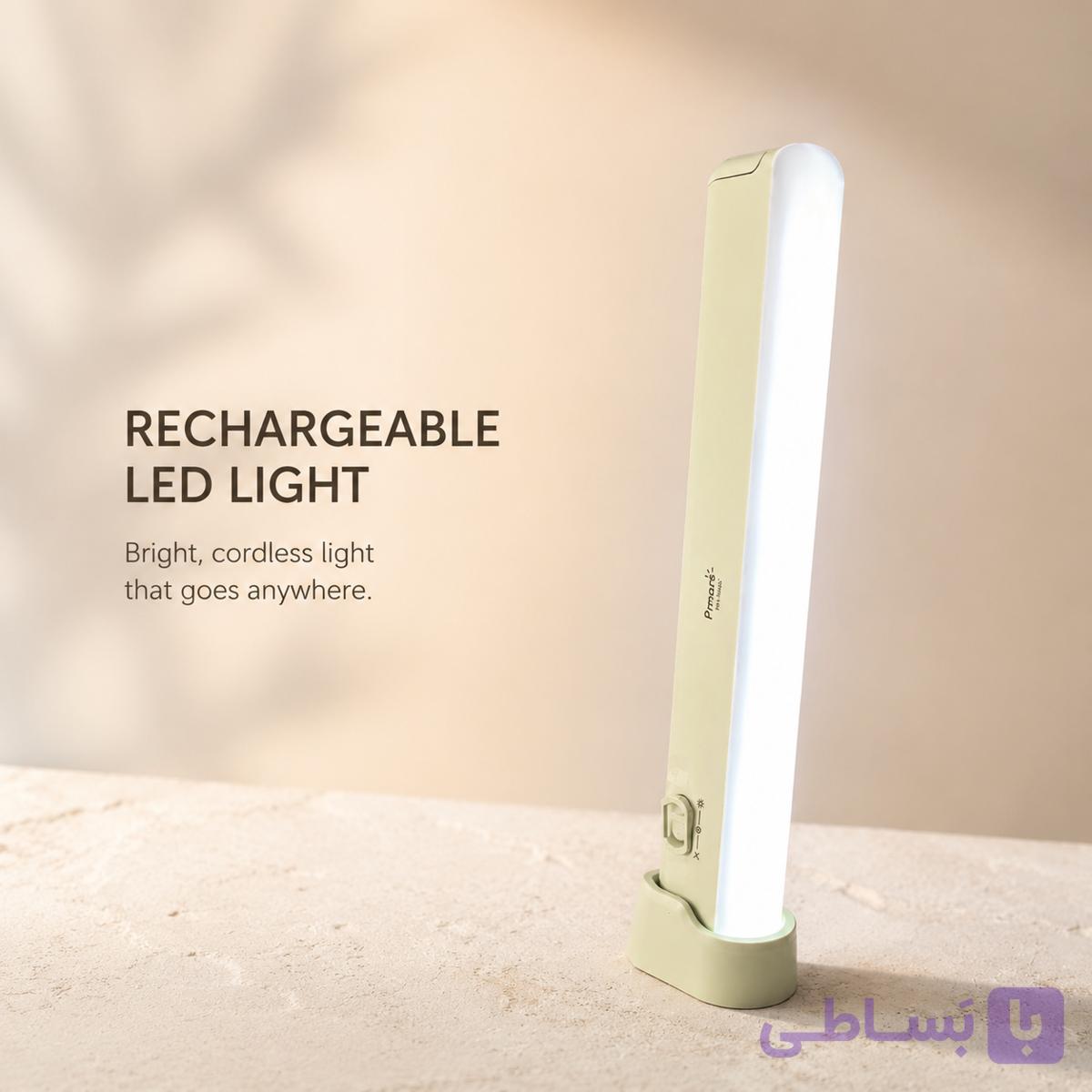 چراغ شارژی ایستاده پرمانس مدلPM-7603U