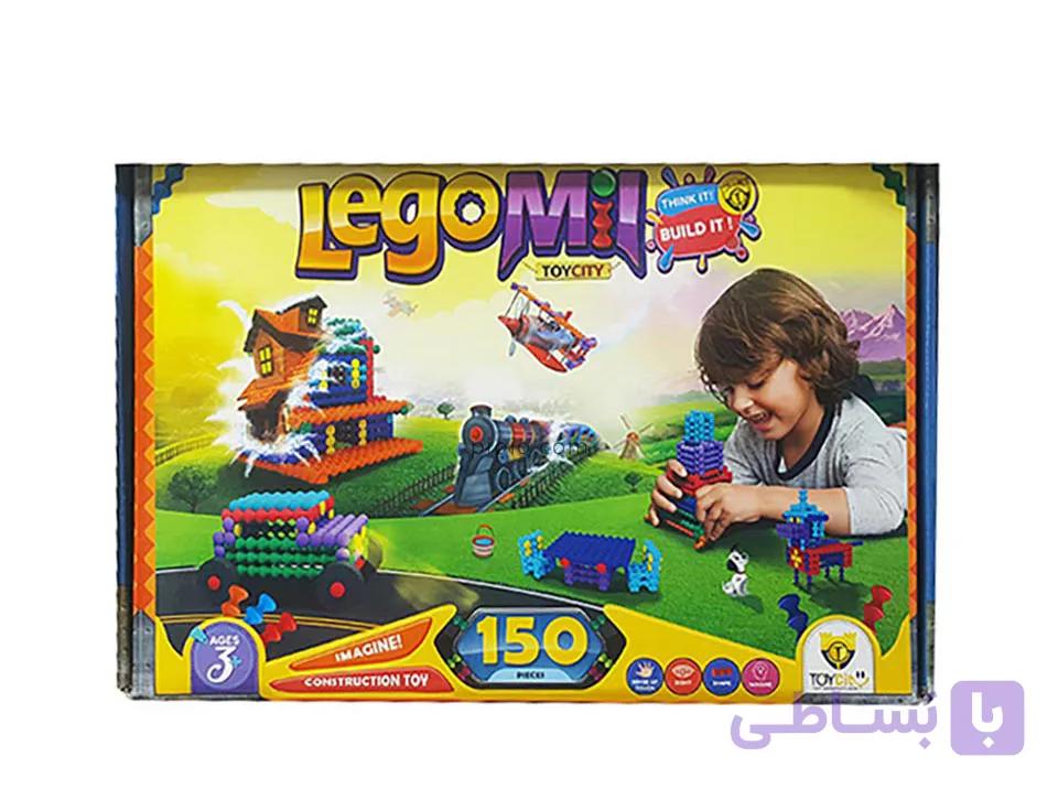 اسباب بازی ساختنی لگو میل بزرگ 150 قطعه