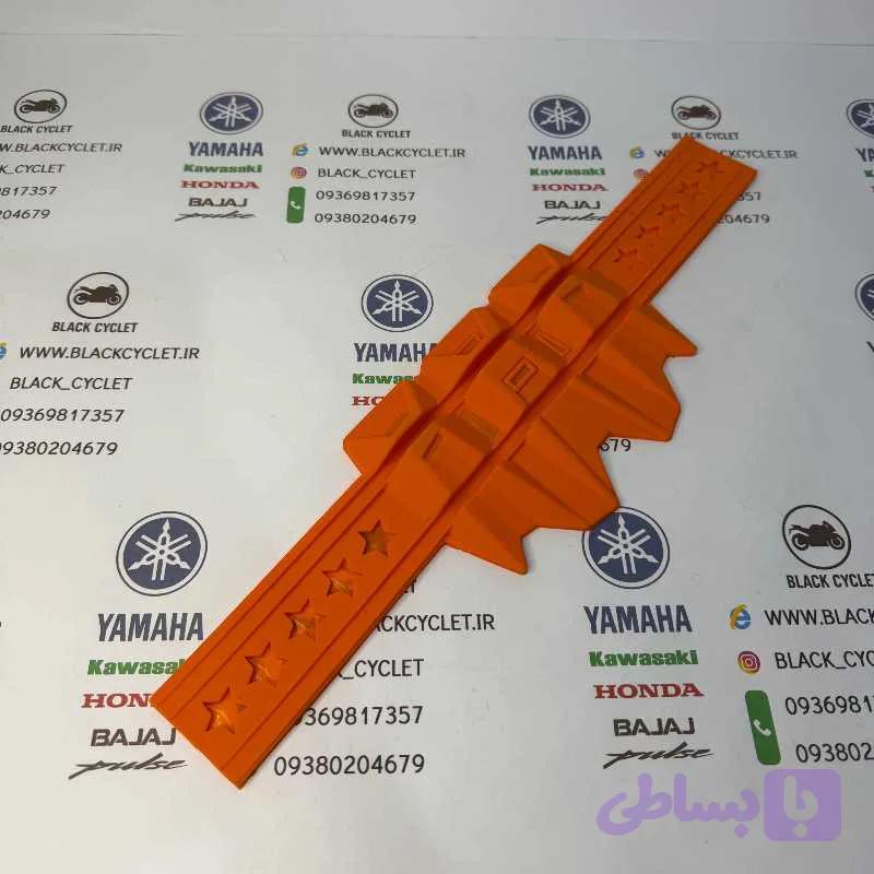 محافظ اگزوز سیلیکونی موتور تریل و کراس نسوز نارنجی