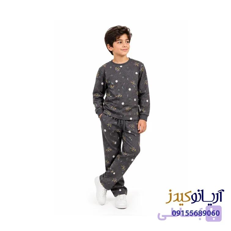 ست بلوز شلوار پسرانه نوک مدادی جوجه ای Next — تصویر 1