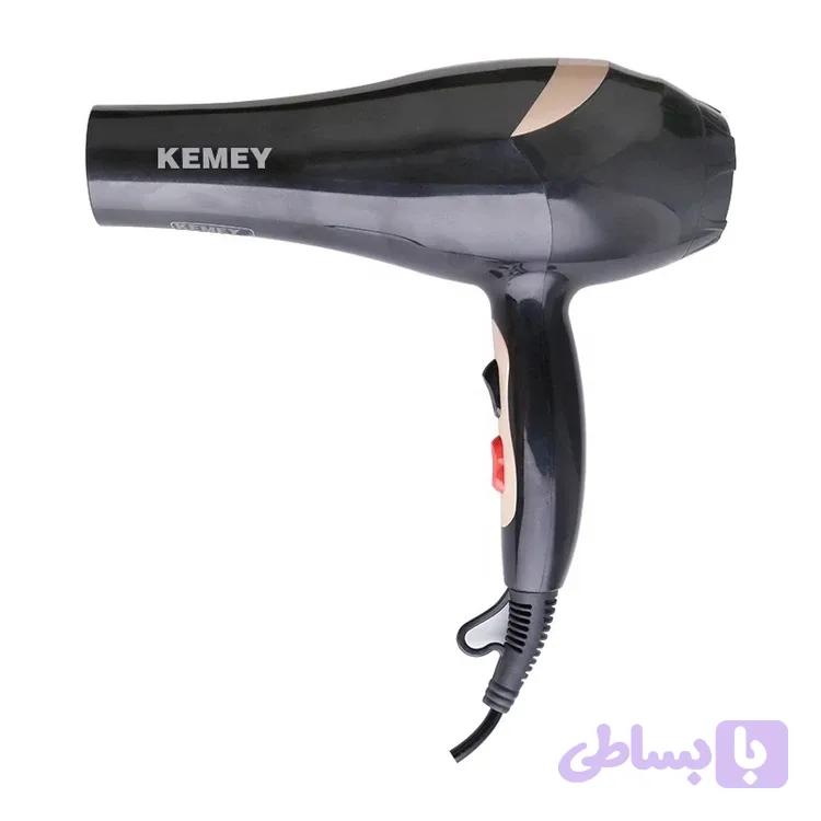 سشوار حرفه‌ای کیمی مدل KM-2378 | فناوری یون منفی با ۳ حالت حرارت — تصویر 1