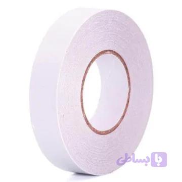 چسب دو طرفه 14 میلی متر سفید