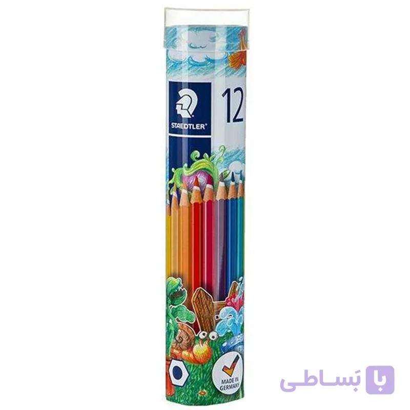 مدادرنگی 12 رنگ لوله ای استدلر ( Steadler Noris ) — تصویر 1