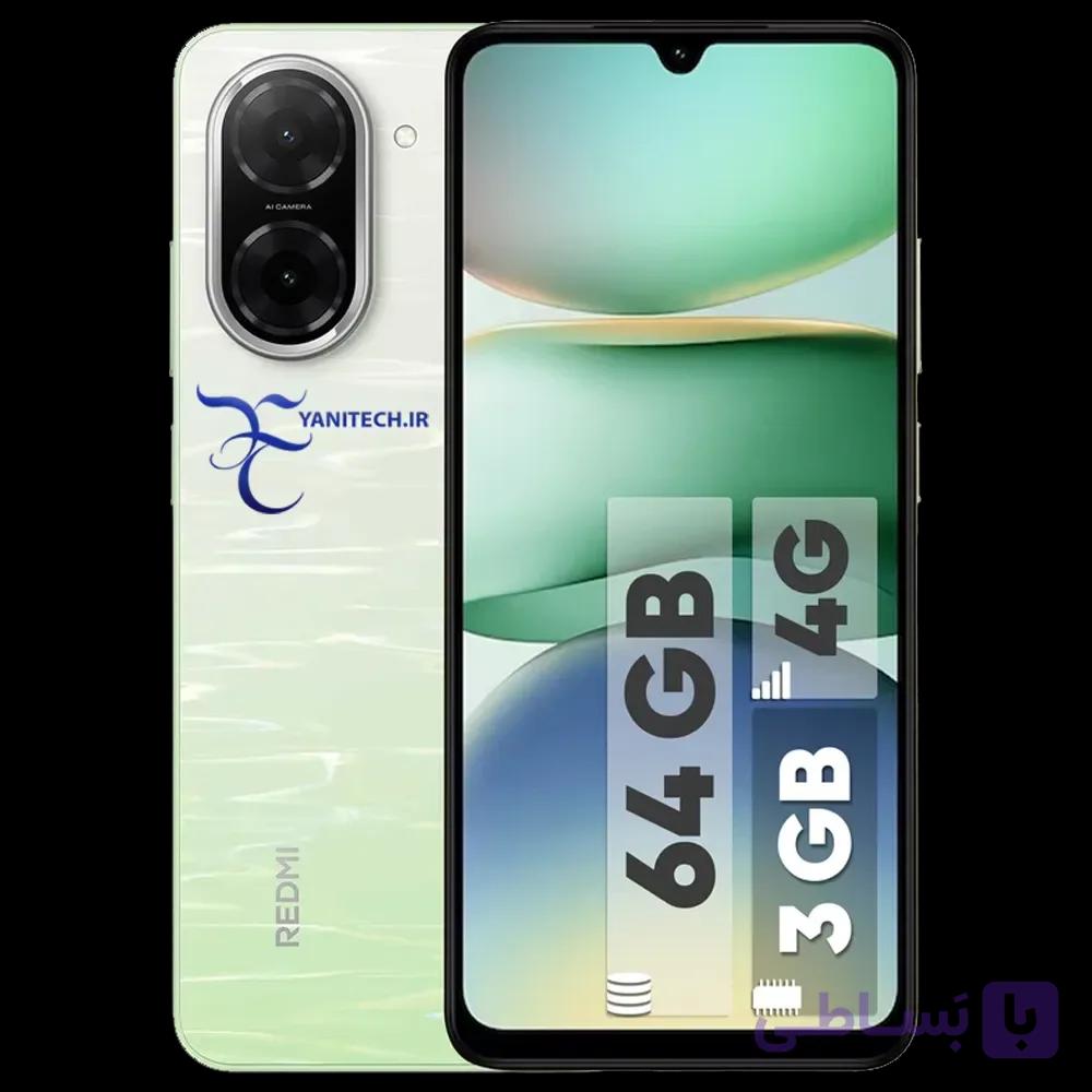 موبایل شیائومی مدل Redmi A5 دو سیم کارت ظرفیت 64 گیگابایت و رم 3 گیگابایت XIAOMI REDMI A5