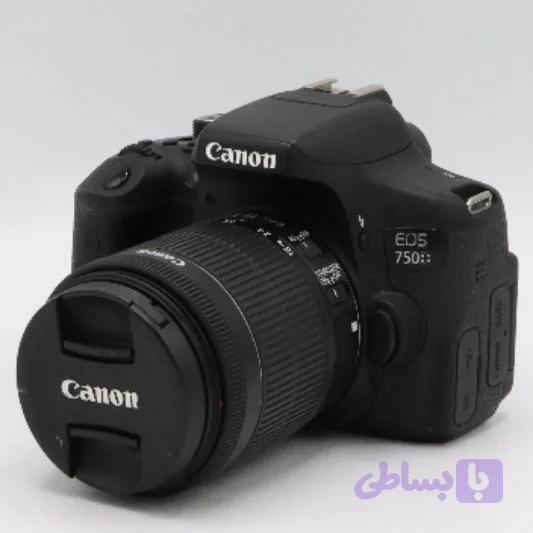 دوربین عکاسی canon 750d 18/55 stm دسته دوم