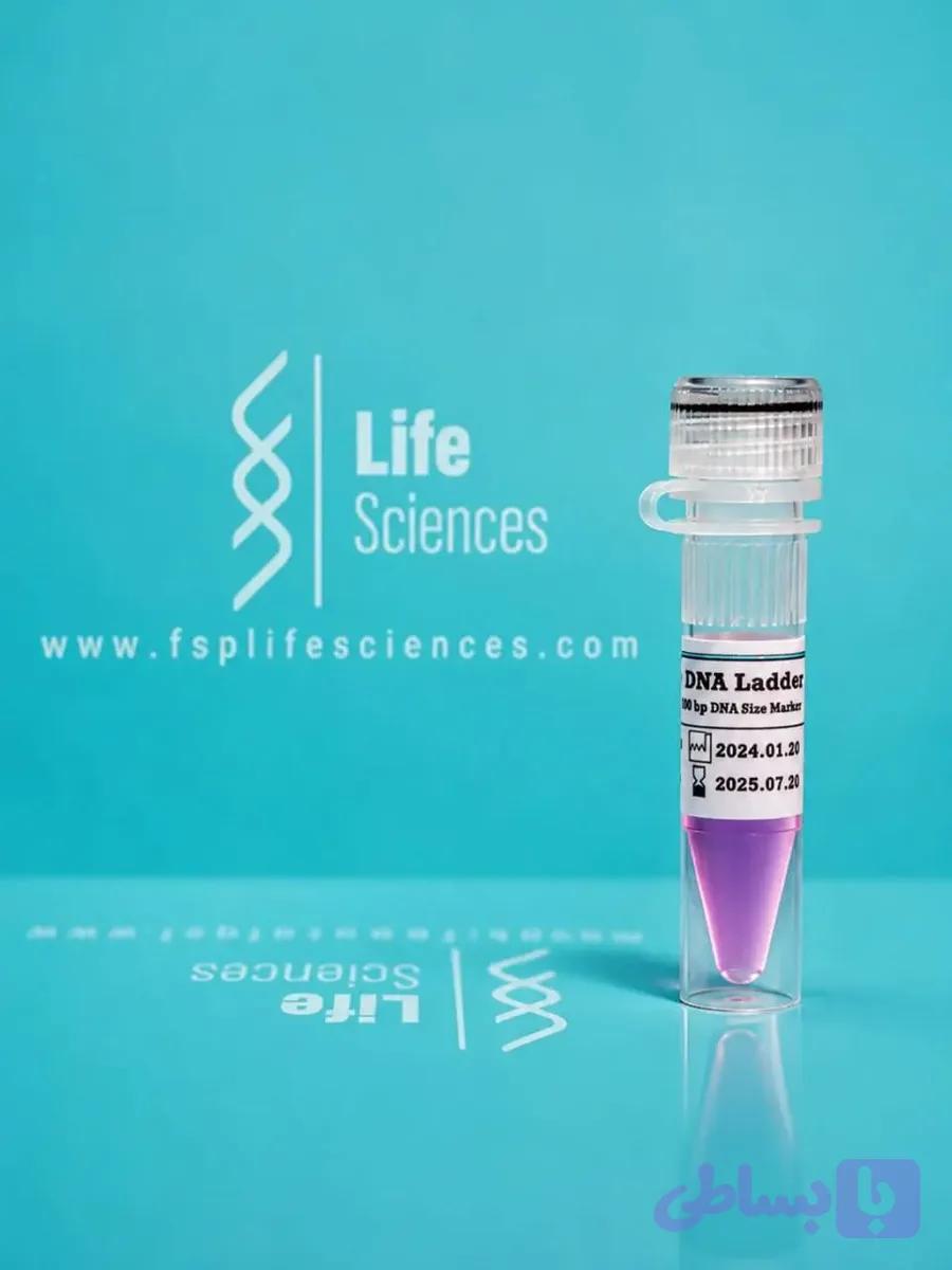 DNA size marker (Ladder) 100 bp برند ایزی ژن