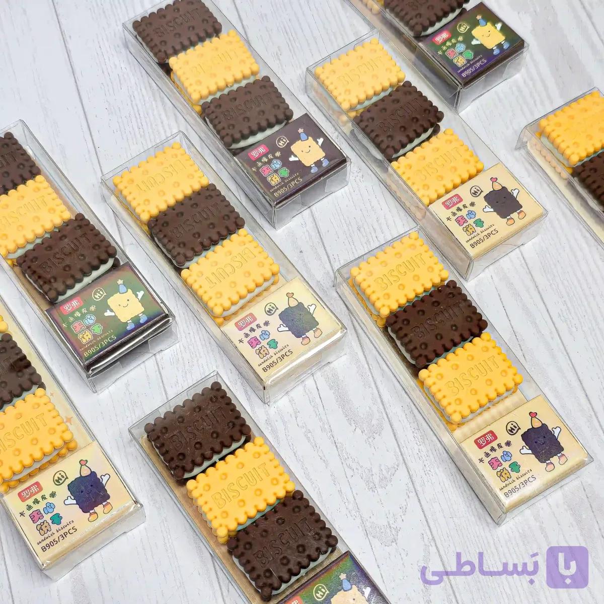 پاک کن فانتزی طرح بیسکوییت پتی بور — تصویر 1