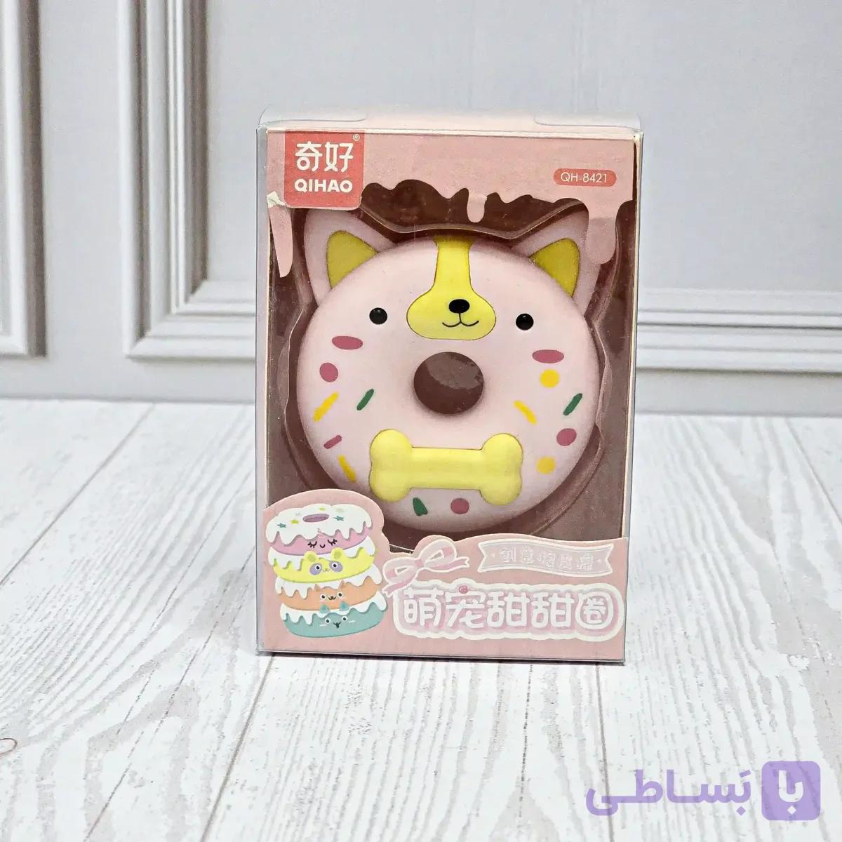 پاک کن فانتزی دونات تپل گربه کادویی — تصویر 1
