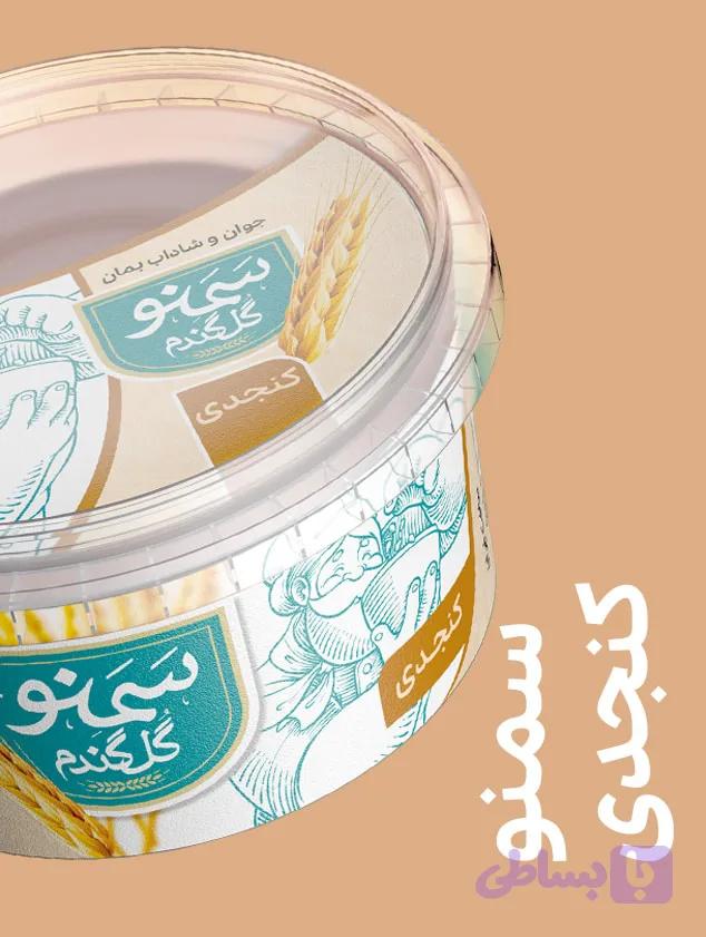 سمنو کنجدی گل گندم