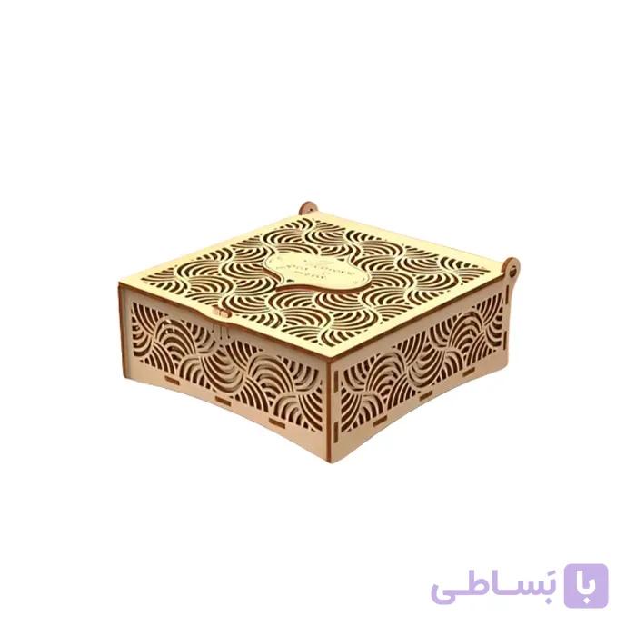 باکس هدیه مربعی تمام لیزری مدل (1006) — تصویر 1