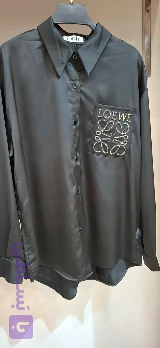 شومیز ساتن ابریشم loew