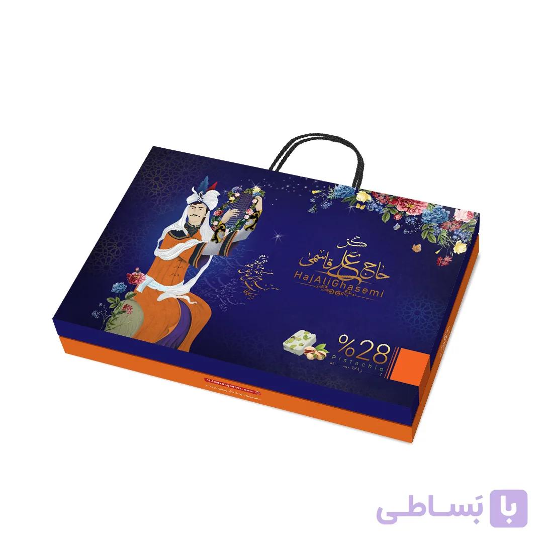 گز لقمه 28% پسته کادویی طرح مینیاتور — تصویر 1