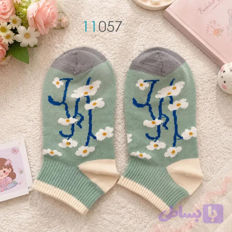 جوراب مچی طرح بهاری