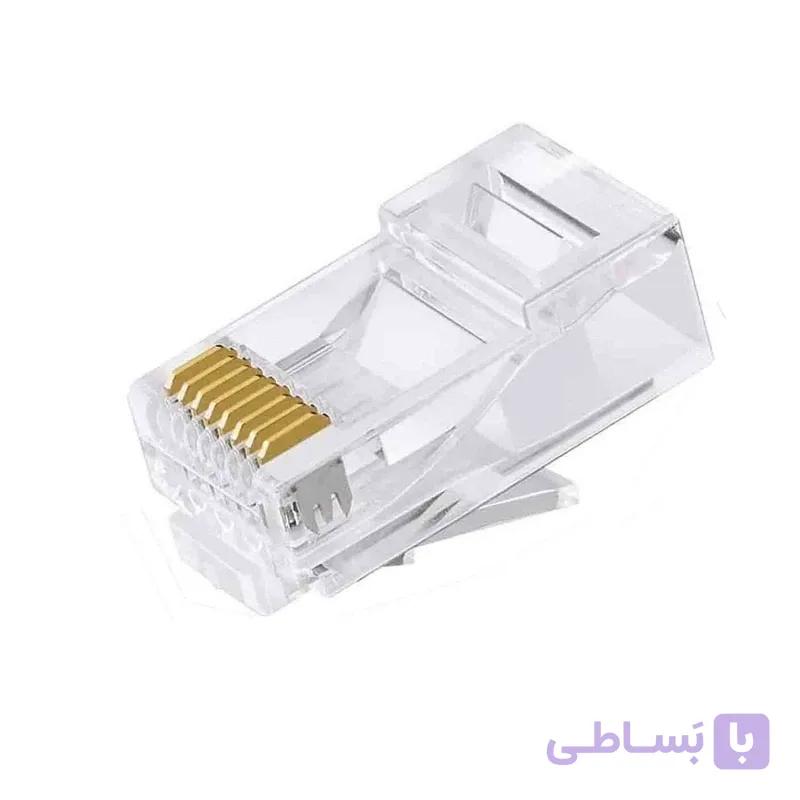 سوکت شبکه CAT6 مدل OPEN END بسته 100 عددی
