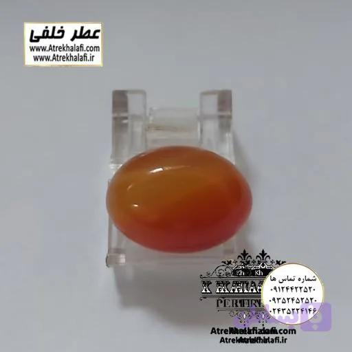 نگین عقیق ۲۵ ( سنگ عقیق ) — تصویر 1
