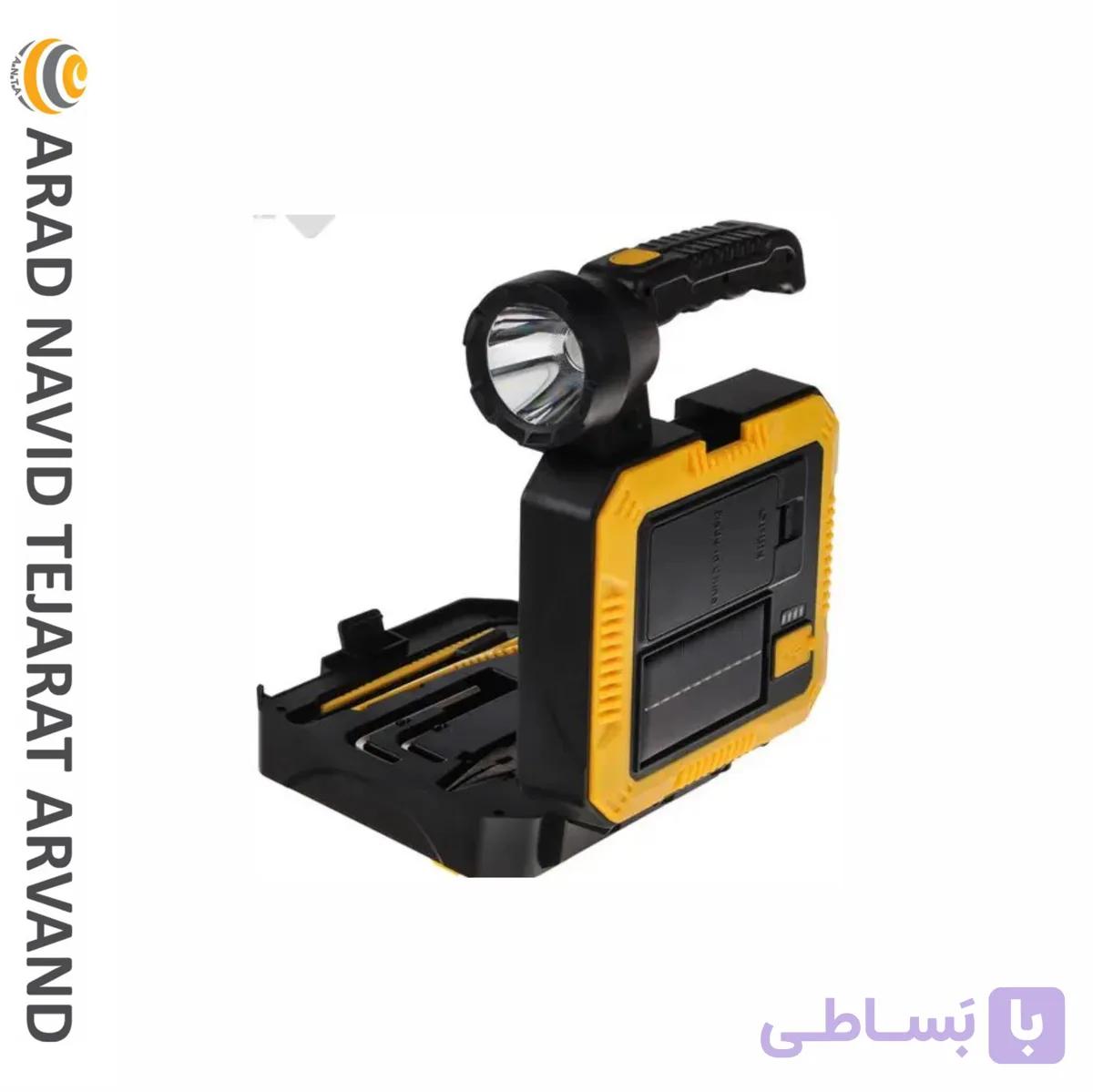 چراغ قوه به همراه جعبه ابزار -کدمحصول16T1023 — تصویر 1