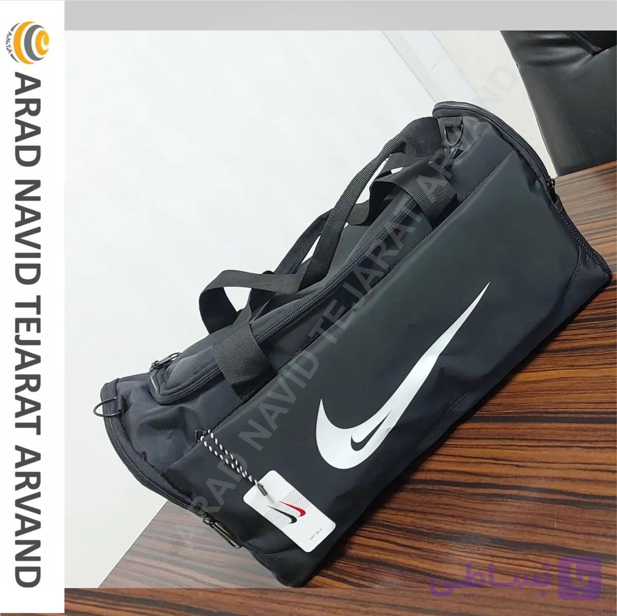 ساک ورزشی اسپرت مشکی مدل دیبا — تصویر 1