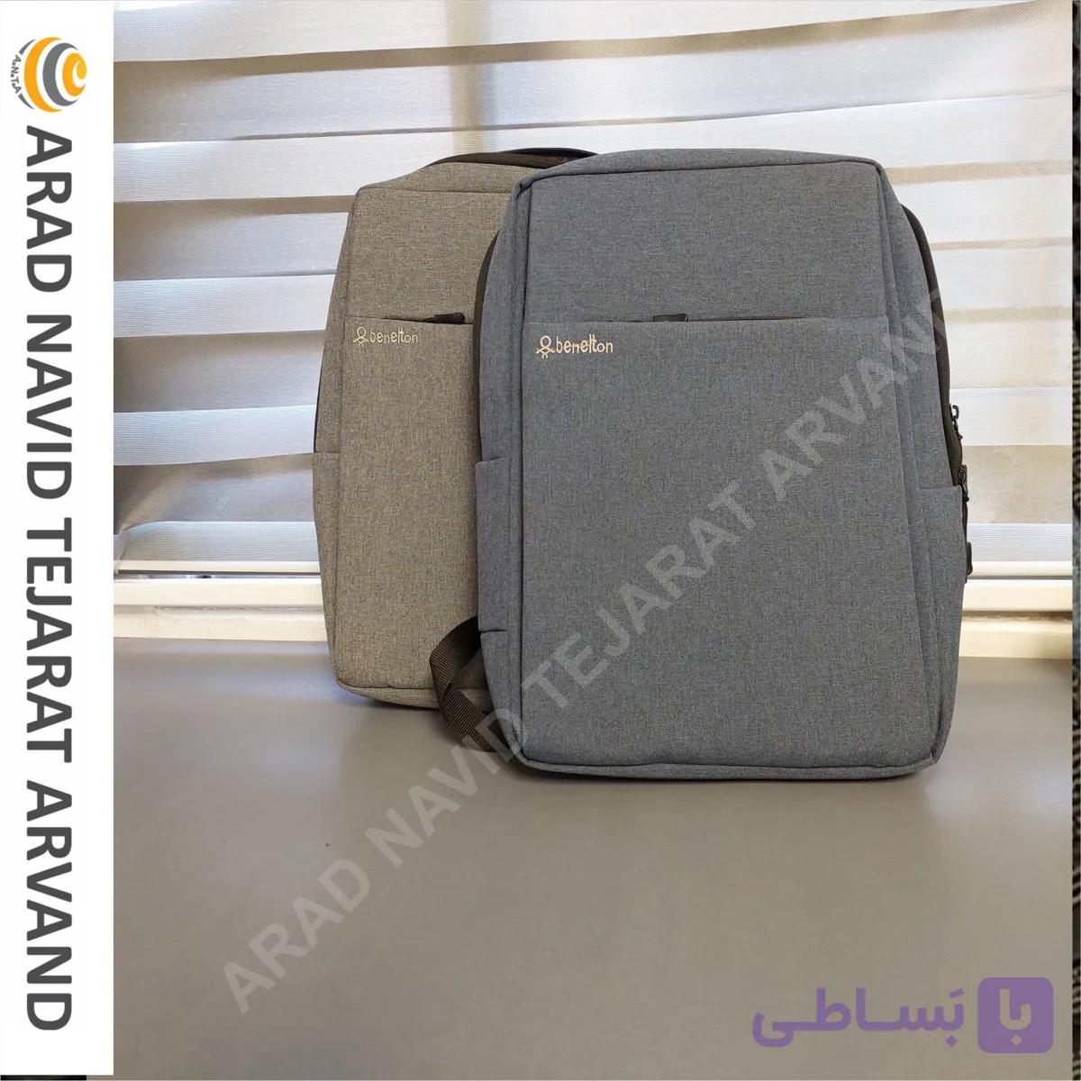 کوله پشتی لپ تاپ 16 اینچ بنتون مدل BNT80010514 — تصویر 1