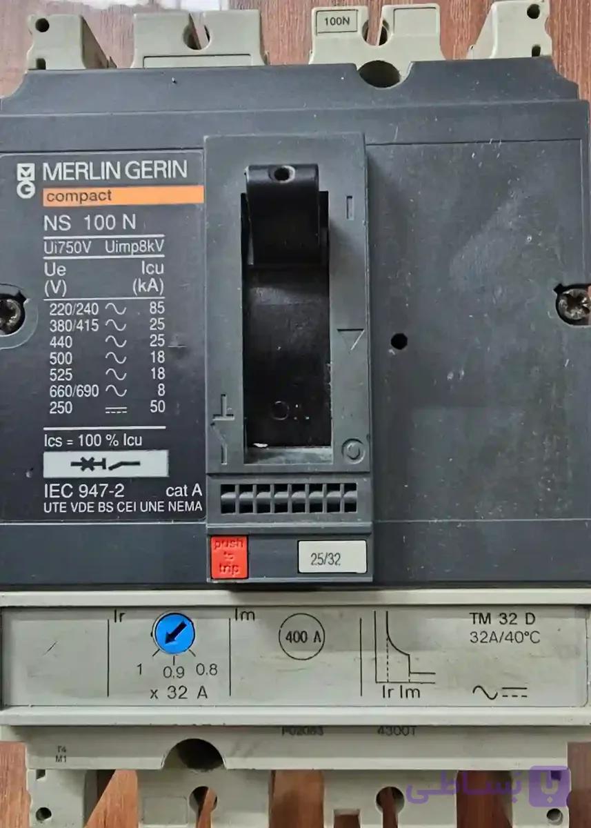 کلید اتوماتیک NS100N مرلین گرین