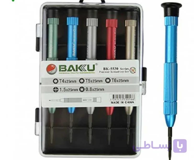 ست پیچ گوشتی ۵ عدد باکو bk-5530