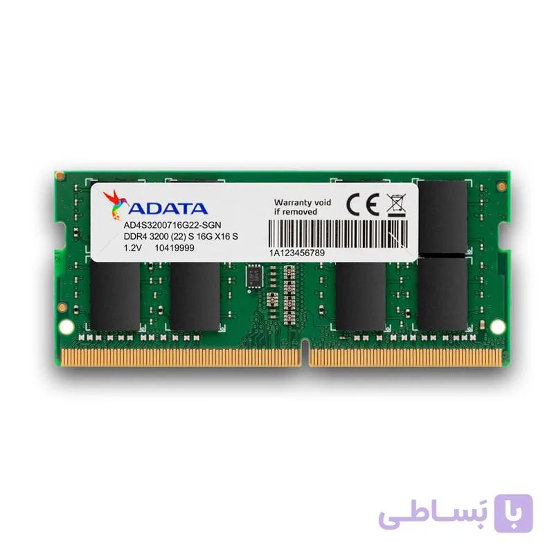 رم Premier DDR4 3200 ای دیتا برای لپ تاپ