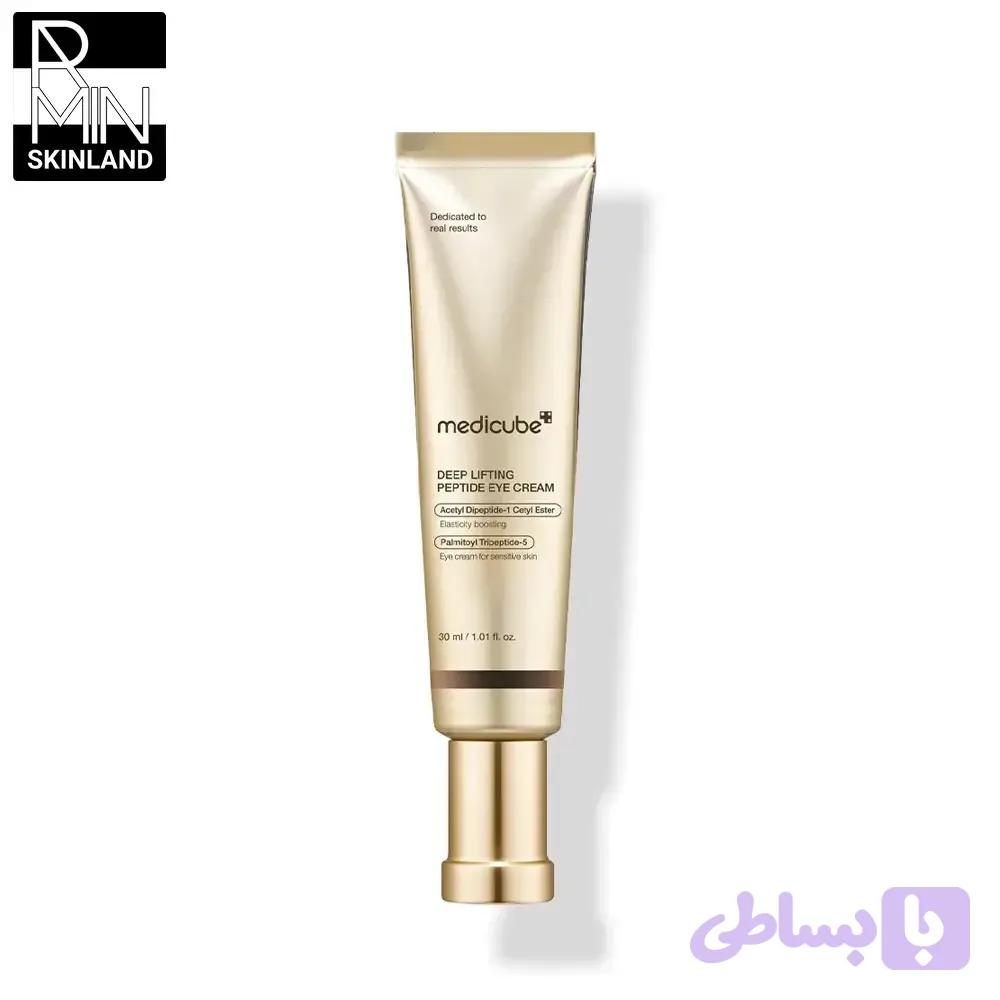 کرم دور چشم لیفتینگ پپتاید مدی کیوب حجم 30ml — تصویر 1