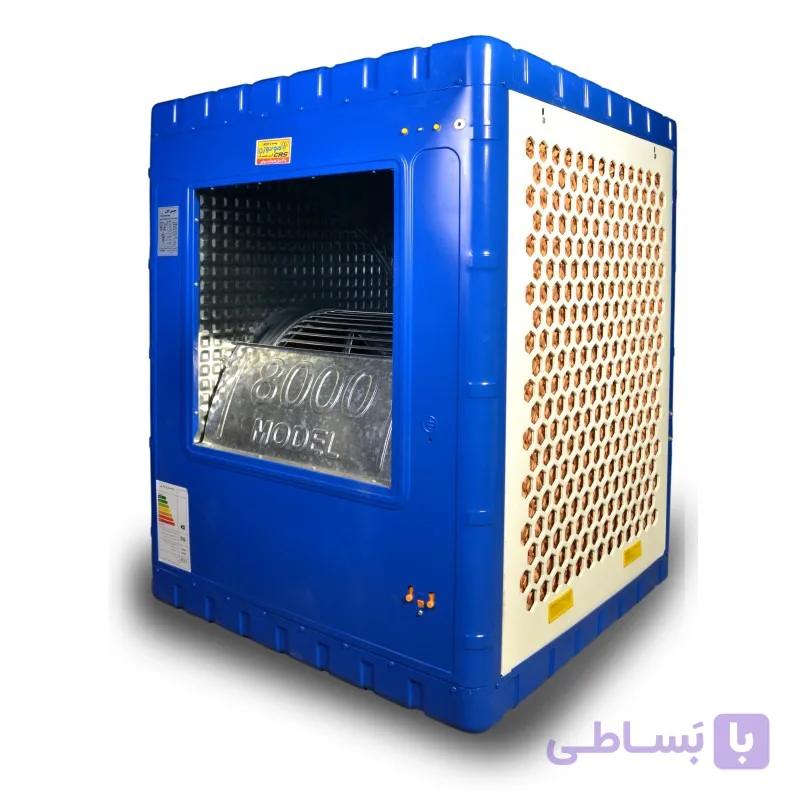 کولر آبی سلولزی جنرال مدل8000 ظرفیت 8000 با موتور موتوژن