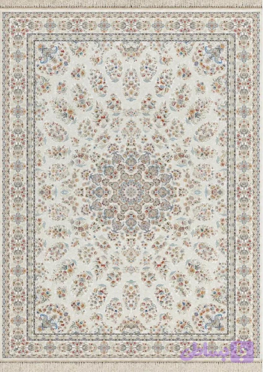 فرش گل کومه کرم 1500 شانه