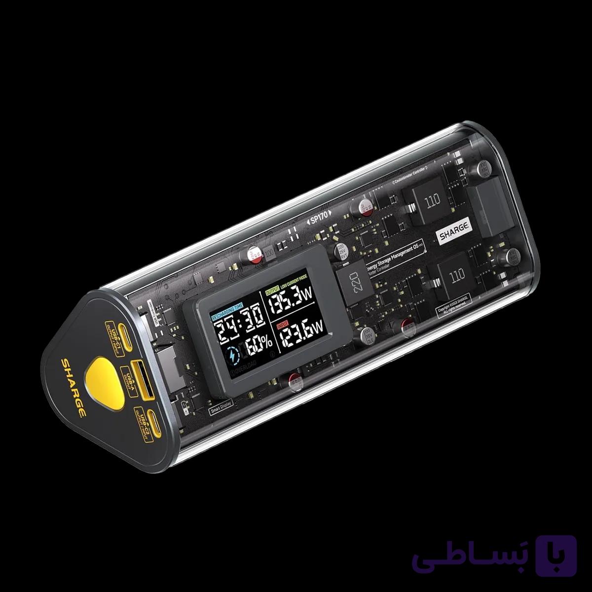 پاور بانک شارج مدل SP170 ظرفیت 24000میلی آمپر ساعت