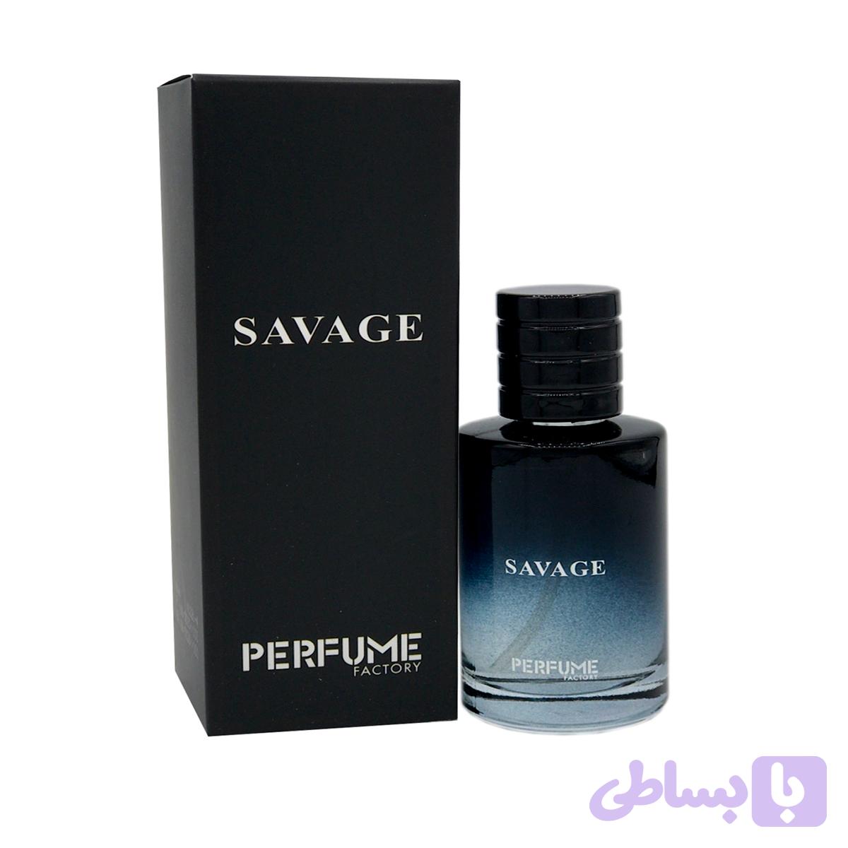 عطر جیبی پرفیوم فکتوری مردانه Savage دیور ساواج ۳۰ میلی