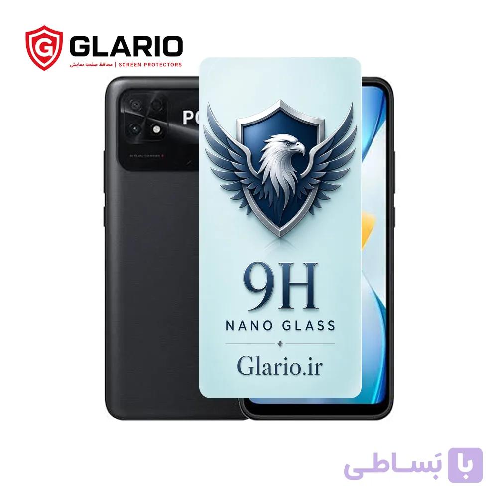 گلس نشکن نانو شیائومی Xiaomi Poco C40 | محافظ صفحه 9H Anti Shock — تصویر 1