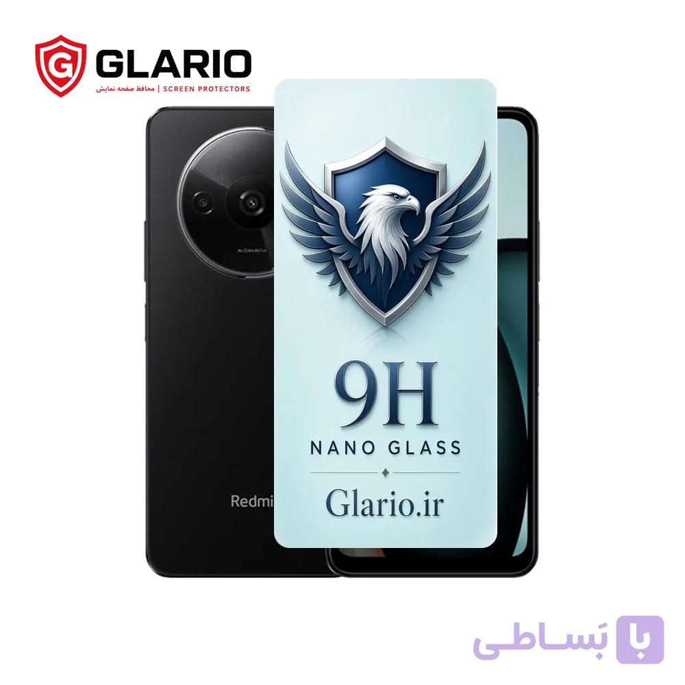 گلس نشکن نانو شیائومی Xiaomi Redmi A3 | محافظ صفحه 9H Anti Shock — تصویر 1
